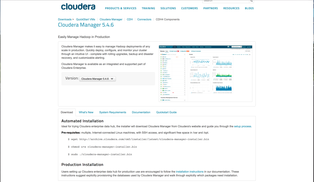 cloudera manager download